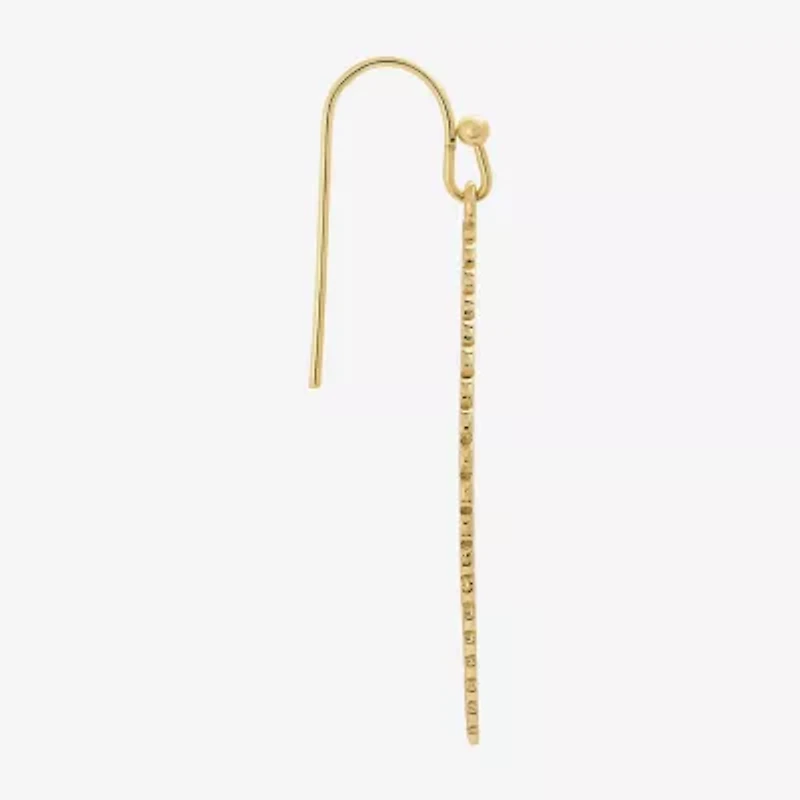 Silver Reflections Filigree Womens 14K Gold Over Brass Marquise Drop Earrings