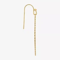 Silver Reflections Filigree Womens 14K Gold Over Brass Marquise Drop Earrings