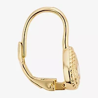 Sparkle Allure Womens Cubic Zirconia 14K Gold Over Brass Drop Earrings