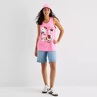 Hk X Ppg Basketball Jersey Womens Juniors Crew Neck Hello Kitty Powerpuff Girls