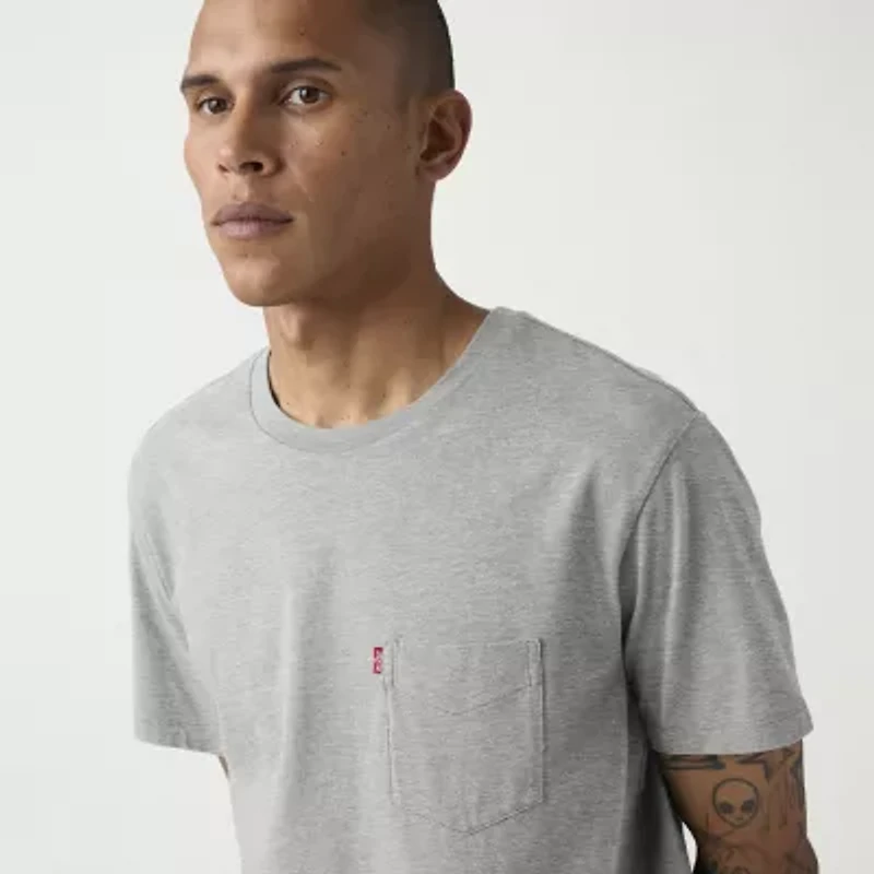 Levi's® Mens Classic Crew Neck Short Sleeve Pocket T-Shirt