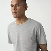 Levi's® Mens Classic Crew Neck Short Sleeve Pocket T-Shirt