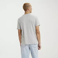 Levi's® Set-In Neck Mens Round Short Sleeve Regular Fit Graphic T-Shirt