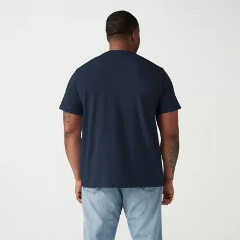 Levi's® Big and Tall Mens Crew Neck Short Sleeve Regular Fit Logo Graphic T-Shirt