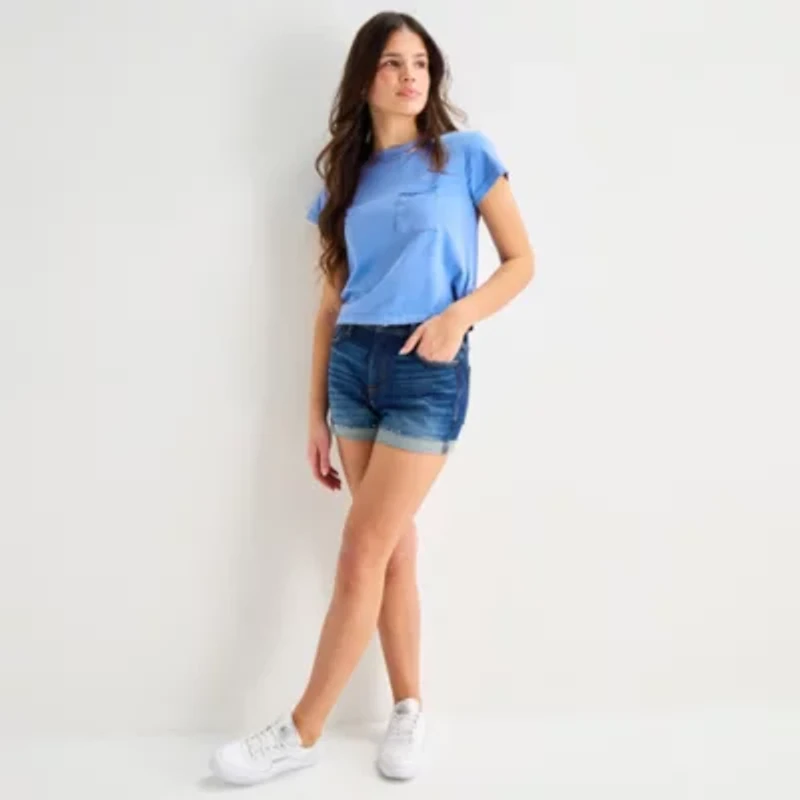 Arizona Womens Juniors Short Sleeve T-Shirt