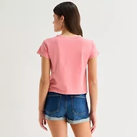 Arizona Womens Juniors Short Sleeve T-Shirt