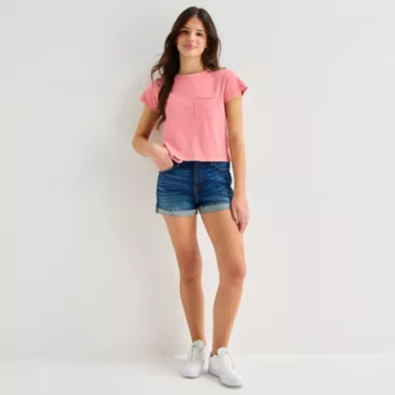 Arizona Womens Juniors Short Sleeve T-Shirt