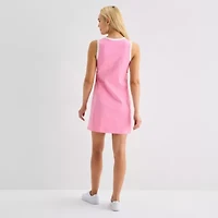 St. John's Bay Womens Sleeveless Sheath Dress