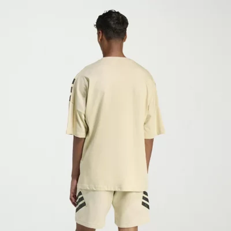 adidas Mens Crew Neck Short Sleeve Active T-Shirt