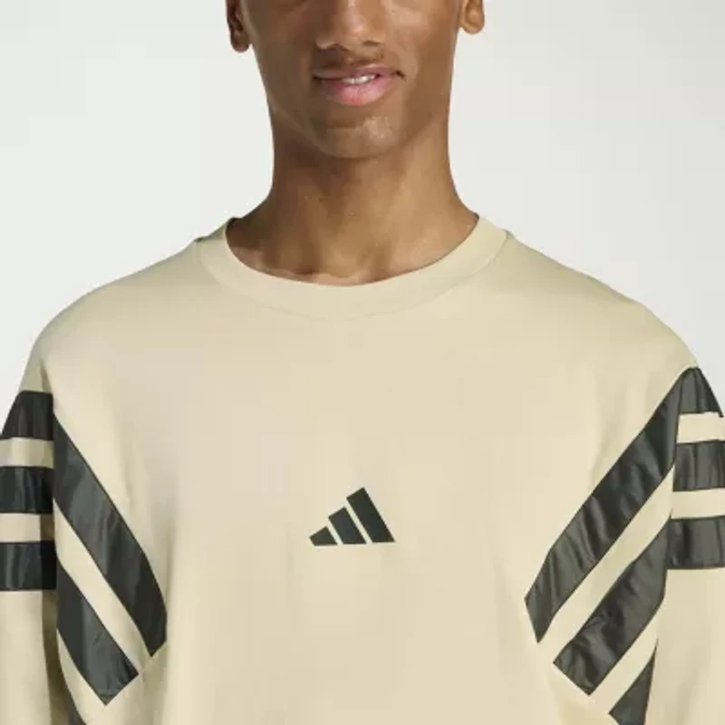 adidas Mens Crew Neck Short Sleeve Active T-Shirt