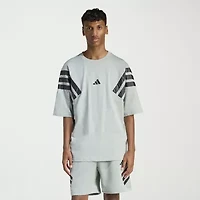 adidas Mens Crew Neck Short Sleeve Active T-Shirt