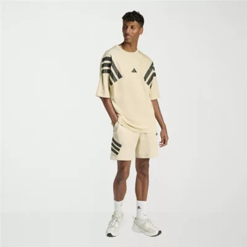 adidas Mens Crew Neck Short Sleeve Active T-Shirt