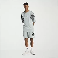 adidas Mens Crew Neck Short Sleeve Active T-Shirt