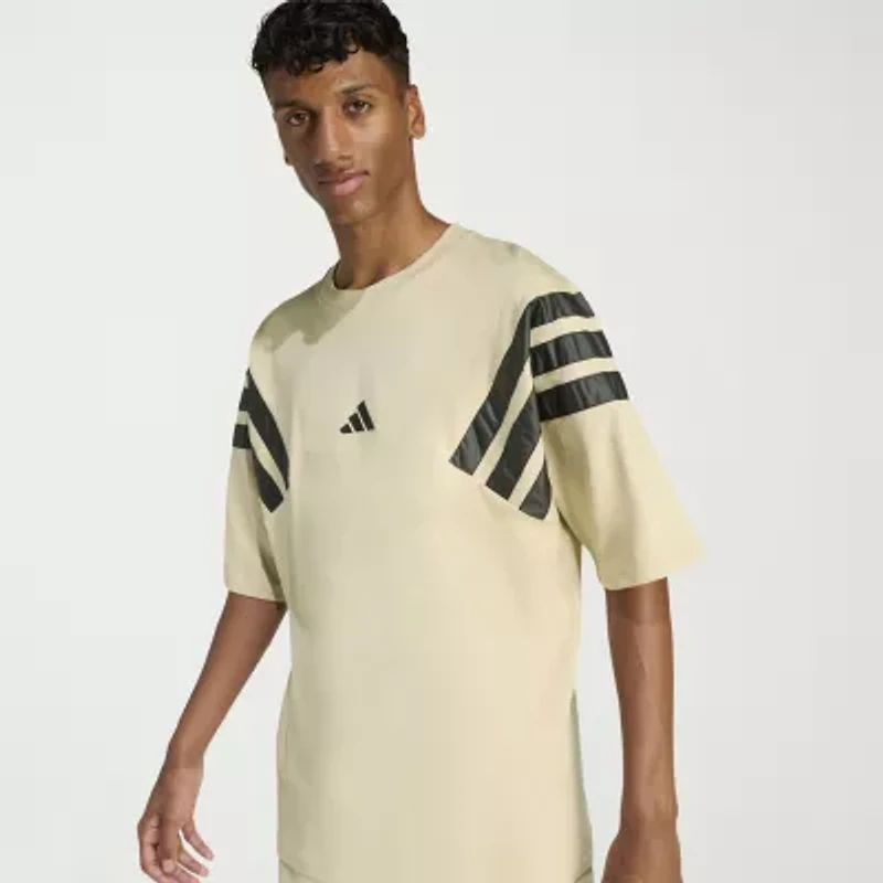 adidas Mens Crew Neck Short Sleeve Active T-Shirt