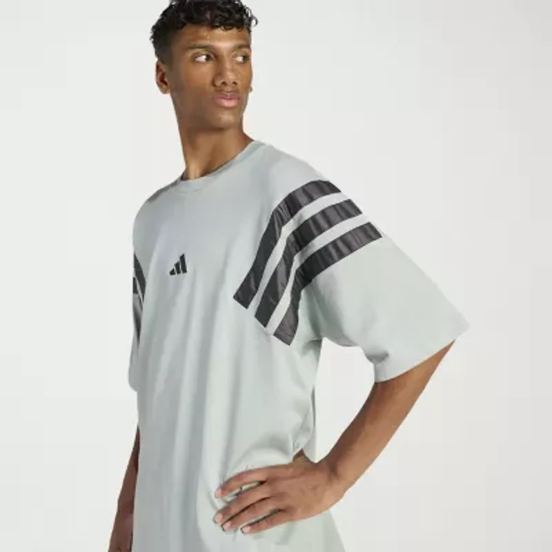 adidas Mens Crew Neck Short Sleeve Active T-Shirt