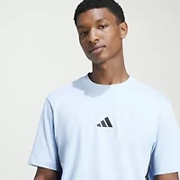 adidas Mens Crew Neck Short Sleeve Active T-Shirt