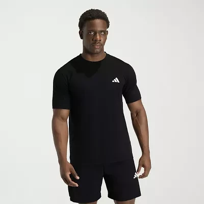 adidas Mens Crew Neck Short Sleeve Active T-Shirt