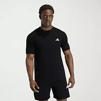 adidas Mens Crew Neck Short Sleeve Active T-Shirt
