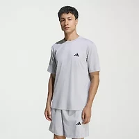adidas Mens Crew Neck Short Sleeve Active T-Shirt