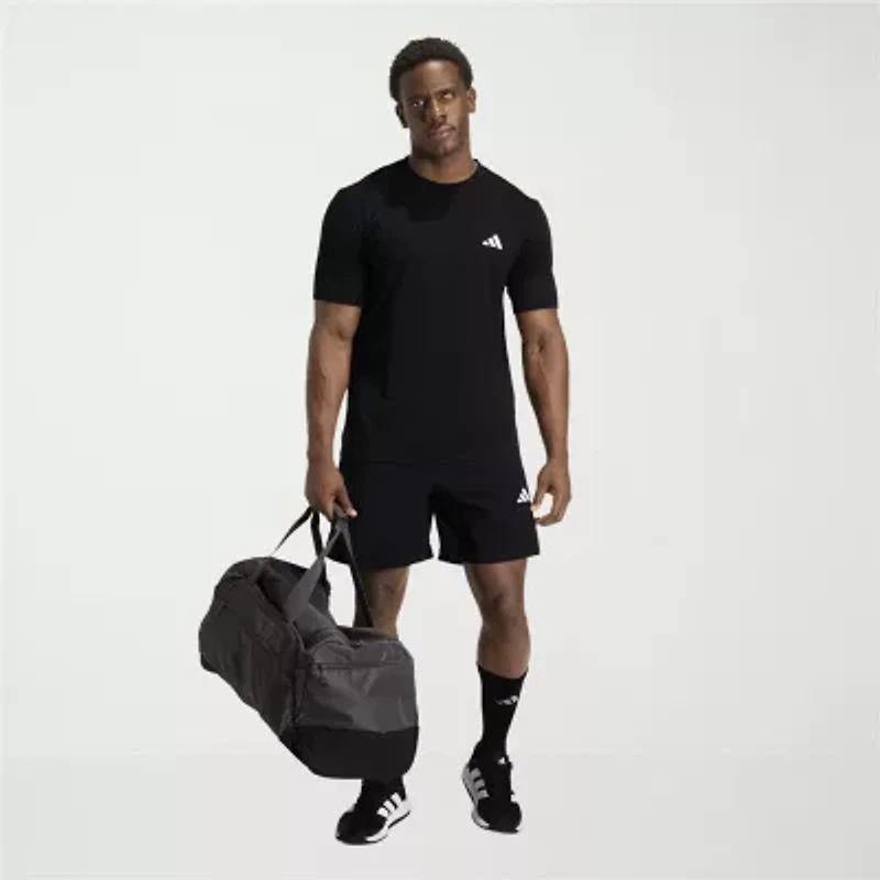 adidas Mens Crew Neck Short Sleeve Active T-Shirt