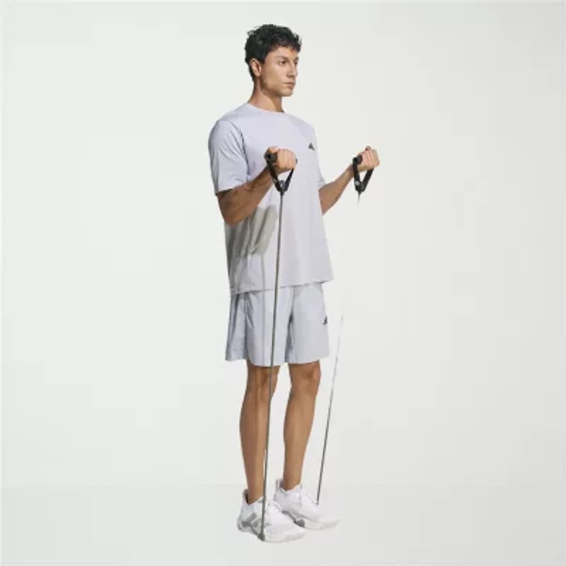 adidas Mens Crew Neck Short Sleeve Active T-Shirt