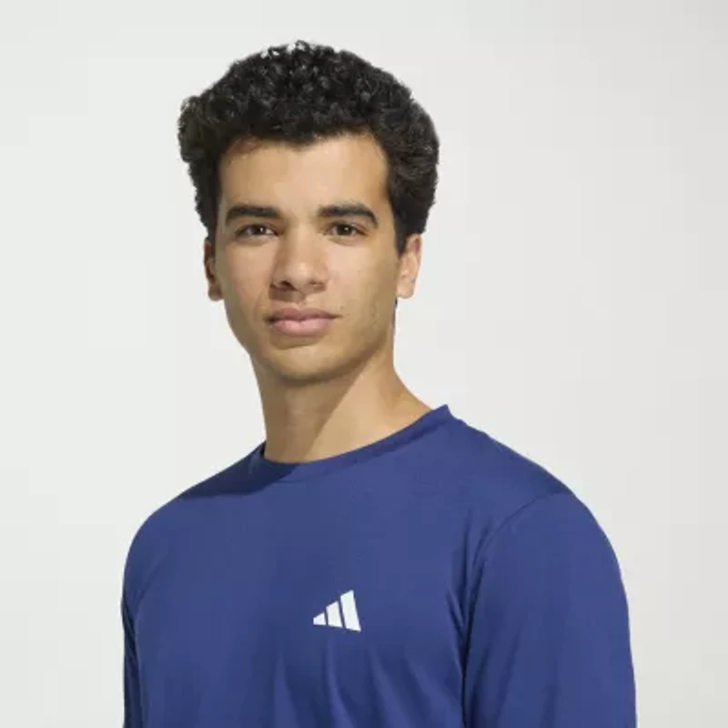 adidas Mens Crew Neck Short Sleeve Active T-Shirt