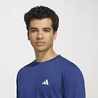 adidas Mens Crew Neck Short Sleeve Active T-Shirt