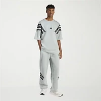 adidas 3 Stripe Woven Mens Tapered Regular Fit Track Pant