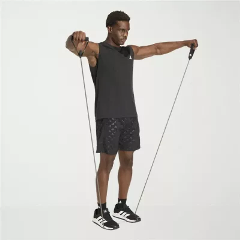 adidas Mens Crew Neck Sleeveless Muscle T-Shirt