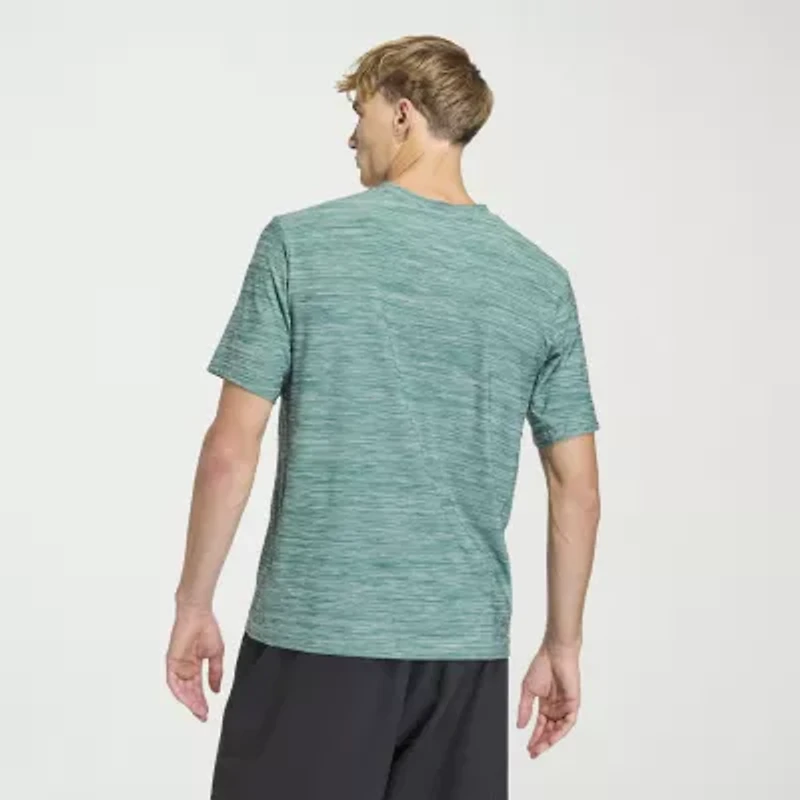 adidas Mens Crew Neck Short Sleeve Active T-Shirt