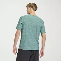adidas Mens Crew Neck Short Sleeve Active T-Shirt