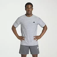 adidas Mens Crew Neck Short Sleeve Active T-Shirt