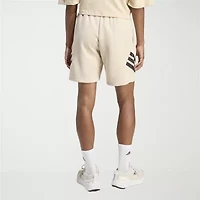 adidas Future Icons Woven 3 Stripe Mens 7" Workout Shorts