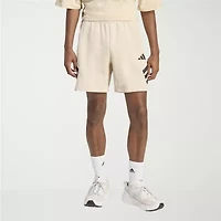 adidas Future Icons Woven 3 Stripe Mens 7" Workout Shorts