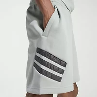 adidas Future Icons Woven 3 Stripe Mens 7" Workout Shorts