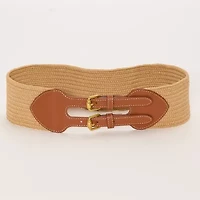 a.n.a Two Buckle Stretch Belt Womens