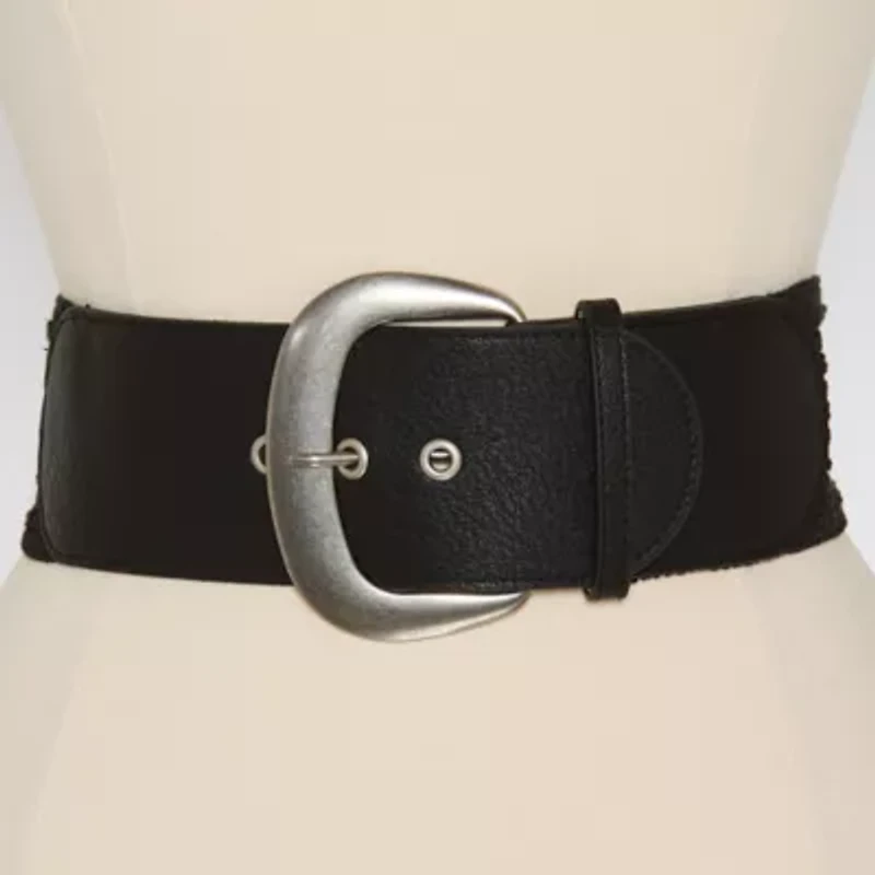 a.n.a Natural With Pu Buckle Womens Belt