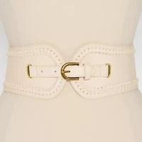 a.n.a Whipstitch Edge Stretch Belt Womens