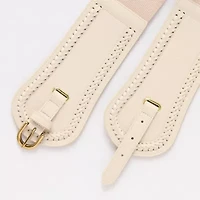 a.n.a Whipstitch Edge Stretch Belt Womens