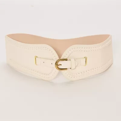 a.n.a Whipstitch Edge Stretch Belt Womens