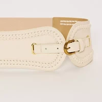 a.n.a Whipstitch Edge Stretch Belt Womens