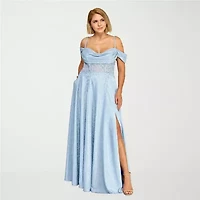 City Triangle Womens Juniors Plus A-Line Dress