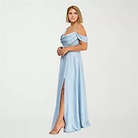 City Triangle Womens Juniors Plus A-Line Dress