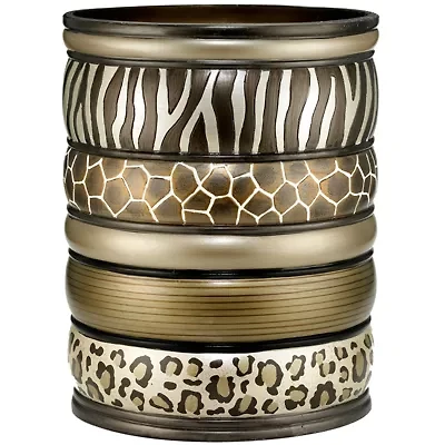 Safari Stripes Wastebasket