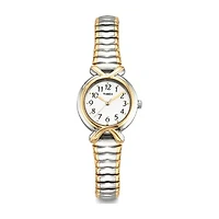 Timex Pleasant Street Womens Two Tone Stainless Steel Expansion Watch 218543d