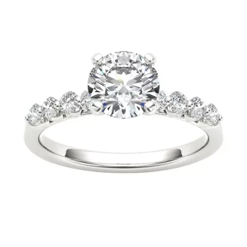 CT.T.W. Natural Round Diamond 14K Gold Engagement Ring