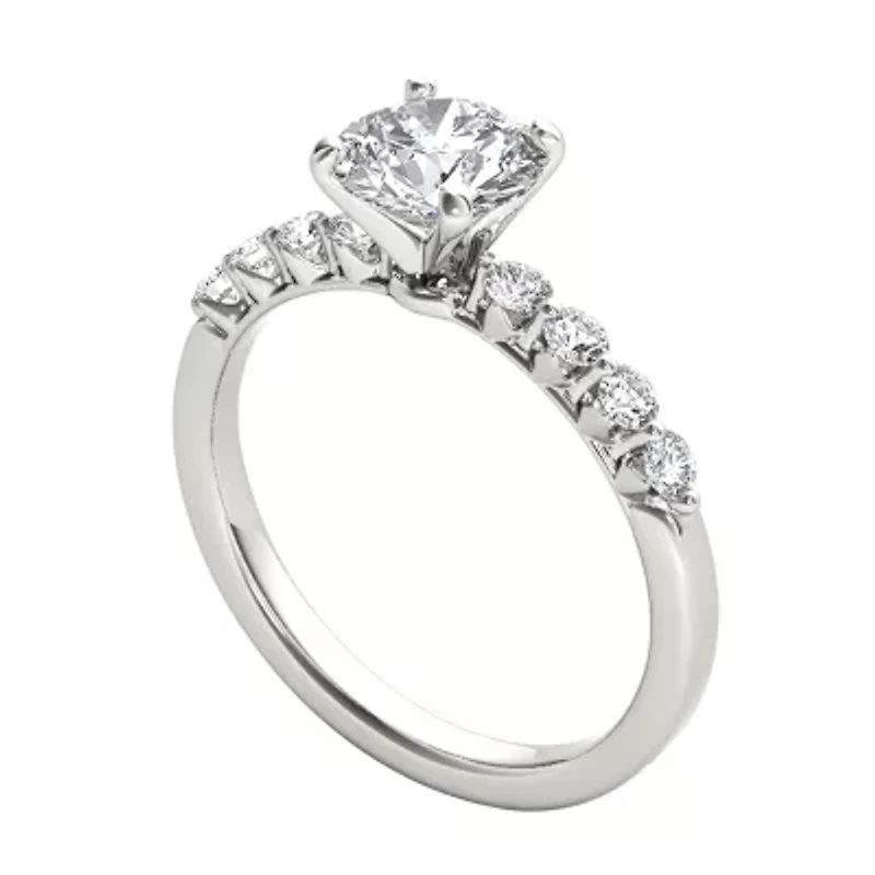 CT.T.W. Natural Round Diamond 14K Gold Engagement Ring