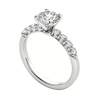 CT.T.W. Natural Round Diamond 14K Gold Engagement Ring