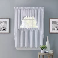 Regal Home Battenburg Swag Multi-Pack Rod Pocket Valance