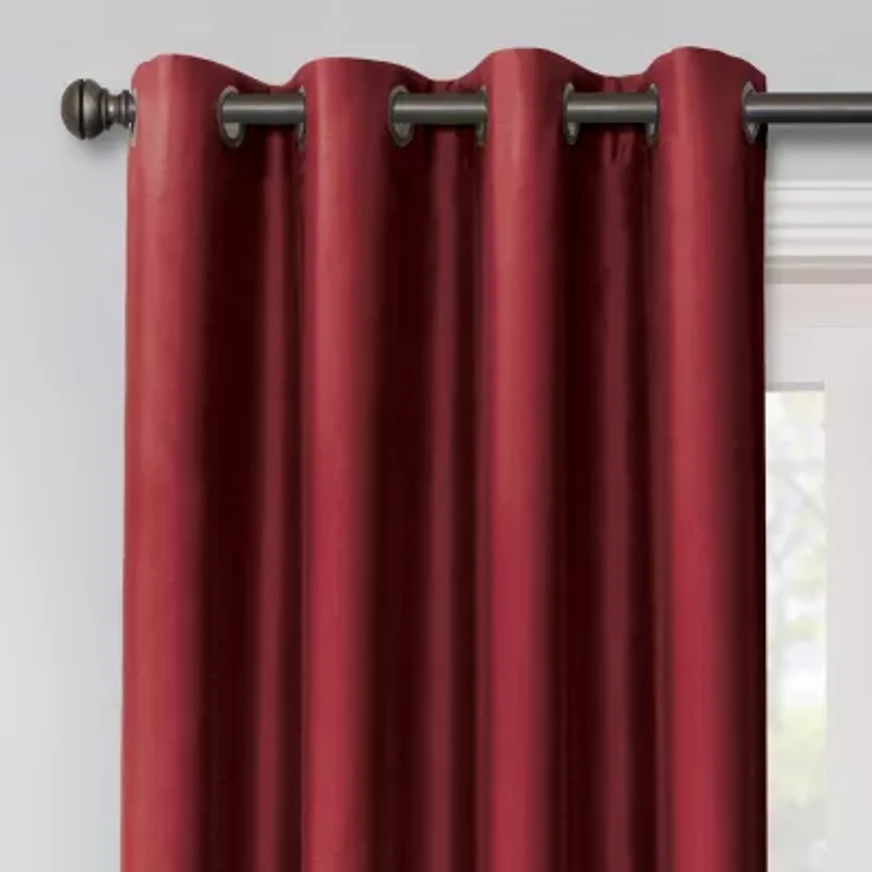 Max Blackout Mystique Grommet Top 100% Single Curtain Panel